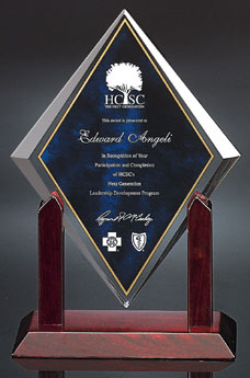Elegant Diamond Award (13"x9"x3")